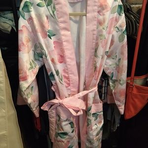 Floral Bath Robe